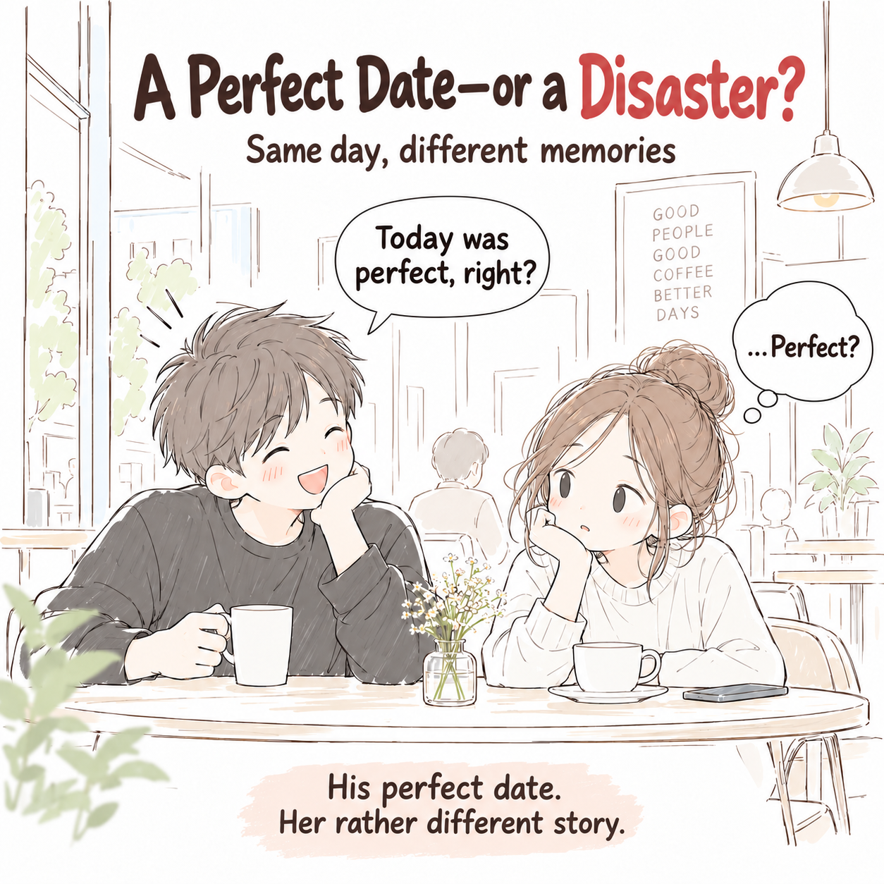 Same date, different memories